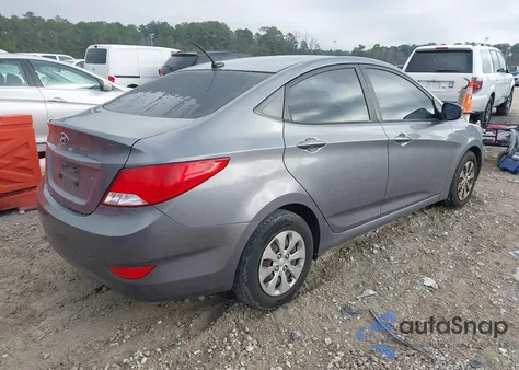 2016 Hyundai Accent Se z USA, uszkodzony, nr VIN KMHCT4AE1GU957175